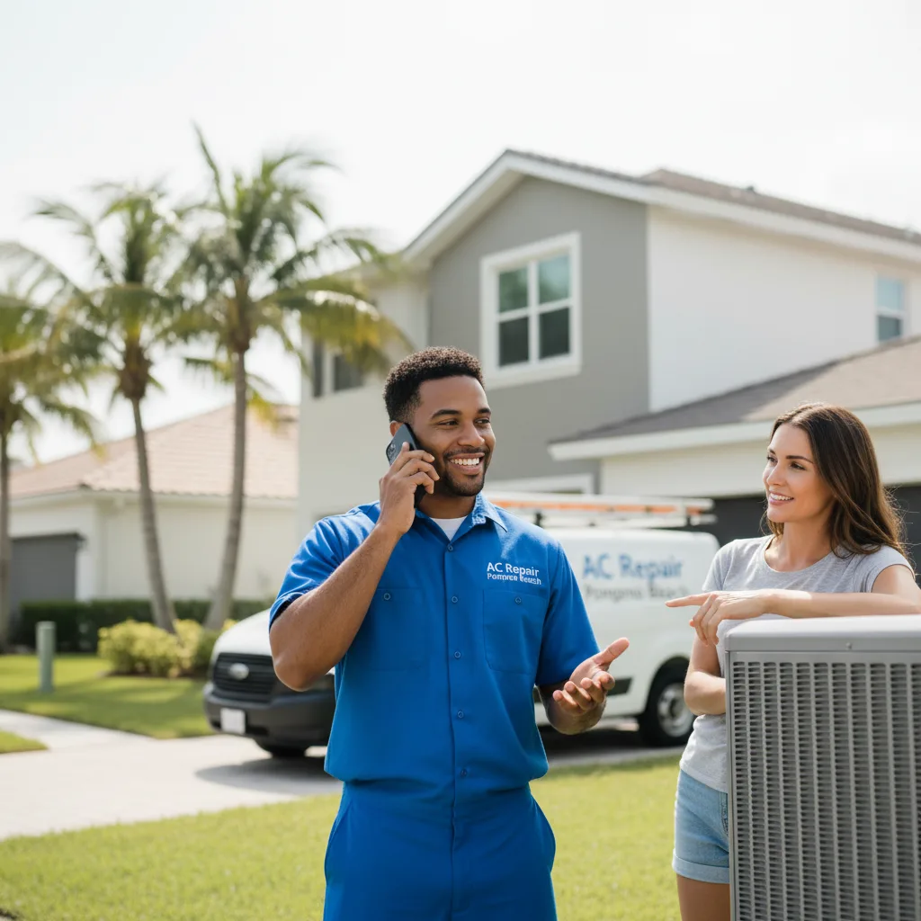 AC Repair Pompano Beach customer support in South Hutchinson
